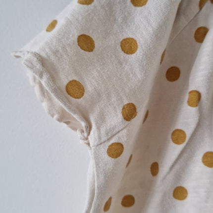 T-shirt MC Zara pois - 92 cm