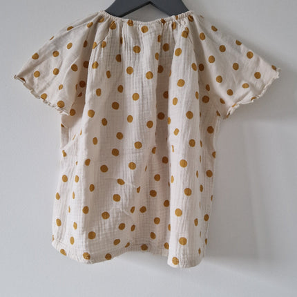 T-shirt MC Zara pois - 92 cm