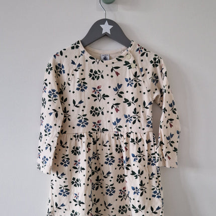 Robe courte Petit Bateau fleurie - 104 cm