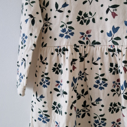 Robe courte Petit Bateau fleurie - 104 cm