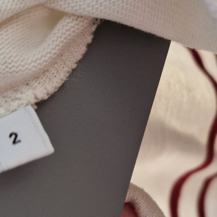 T-shirt ML Maison Labiche marinière - 2 ans