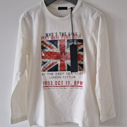T-shirt IKKS thème UK - 116 cm - NEUF