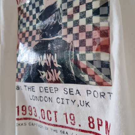 T-shirt IKKS thème UK - 116 cm - NEUF