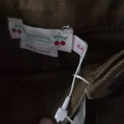 Jupe "Tison" Bonpoint neuve vert kaki - 130cm