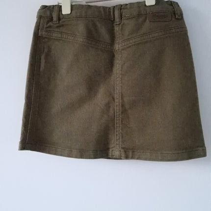 Jupe "Tison" Bonpoint neuve vert kaki - 130cm