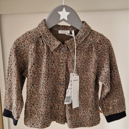 Chemisier ML IKKS fleurie - 80 cm - NEUF