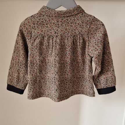 Chemisier ML IKKS fleurie - 80 cm - NEUF