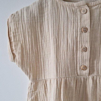 Robe courte Lässig beige - 86/92 cm