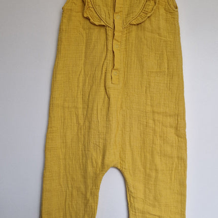 Combinaison Kiabi moutarde - 90-97 cm