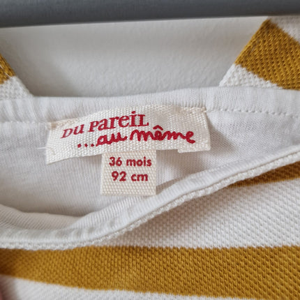 Robe DPAM rayée - 92 cm