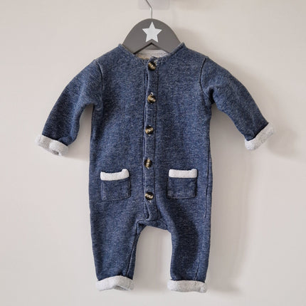 Combinaison Arsène et les Pipelettes bleu - 3 mois