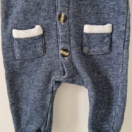 Combinaison Arsène et les Pipelettes bleu - 3 mois