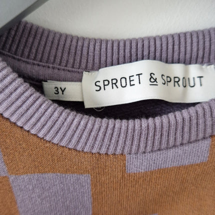 Robe courte Sproet & Sprout carreaux - 3 ans