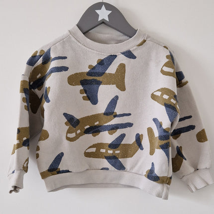 Sweat Zara avion - 98 cm