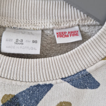 Sweat Zara avion - 98 cm