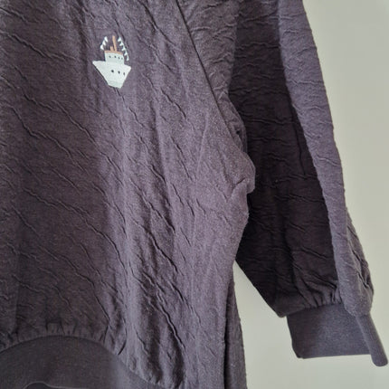 Sweat H&M gris/bleu foncé - 92 cm