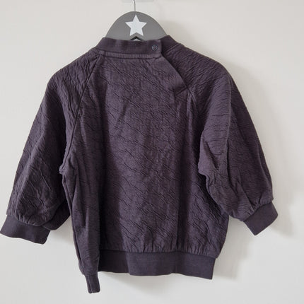 Sweat H&M gris/bleu foncé - 92 cm