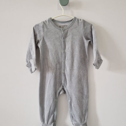 Grenouillère Bout'Chou gris - 3 mois