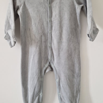 Grenouillère Bout'Chou gris - 3 mois