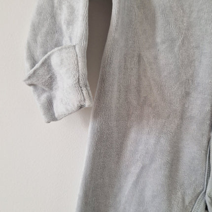 Grenouillère Bout'Chou gris - 3 mois