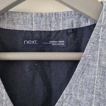 Ensemble Next Bleu/gris chiné - 98 cm