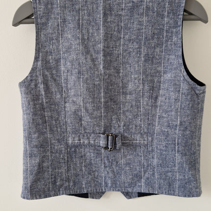 Ensemble Next Bleu/gris chiné - 98 cm