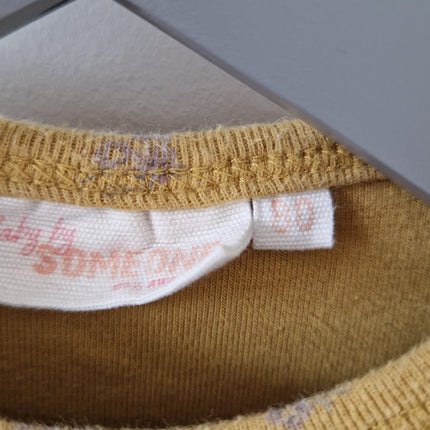 Robe courte Someone moutarde - 80 cm