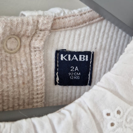 Robe Kiabi beige - 36 mois