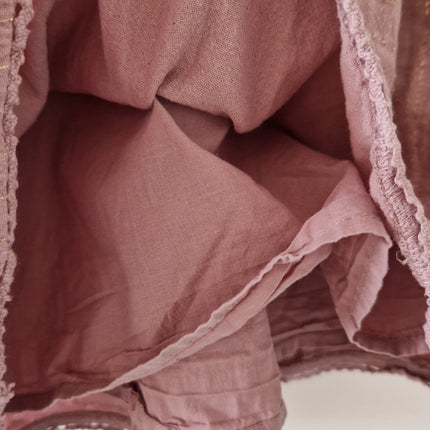 Robe Kiabi rose-lila mousseline - 94 cm