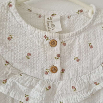 Ensemble H&M (Short+T-shirt ML) - 68 cm