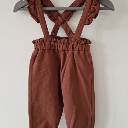 Pantalon à bretelles Cuddles & Smiles - 62 cm