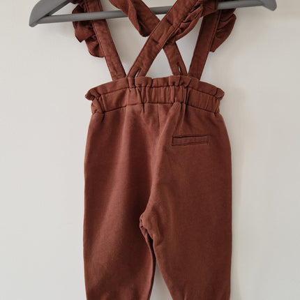 Pantalon à bretelles Cuddles & Smiles - 62 cm