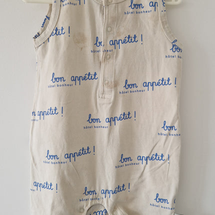 Combishort Tinycottons "Bon appétit" - 12/18 mois