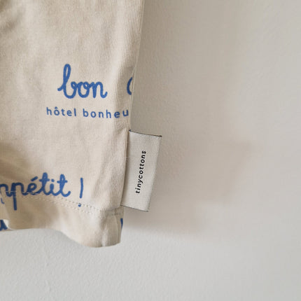 Combishort Tinycottons "Bon appétit" - 12/18 mois