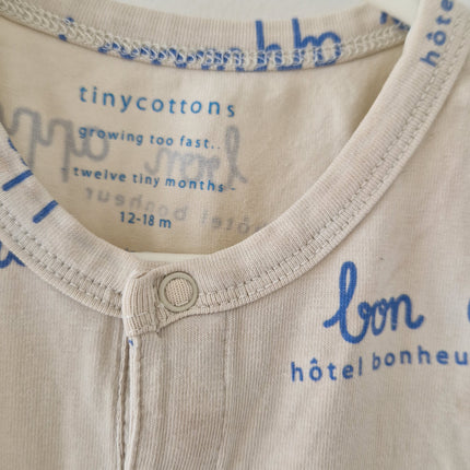 Combishort Tinycottons "Bon appétit" - 12/18 mois