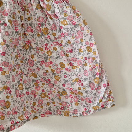 Robe TU fleurie - 0/3 mois