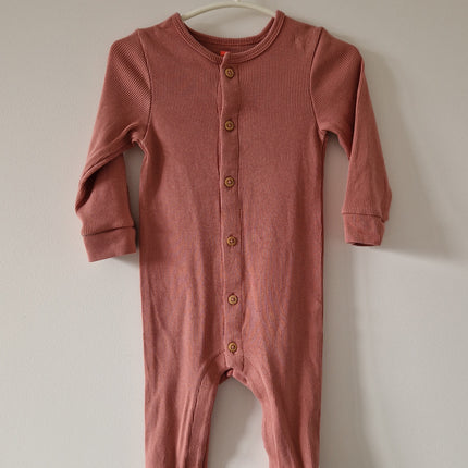 Combinaison Hema vieux rose / corail - 68 cm