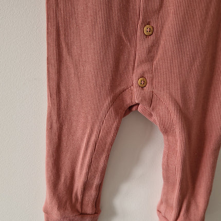 Combinaison Hema vieux rose / corail - 68 cm