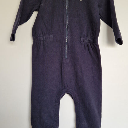 Combinaison Petit Bateau Bleu marine - 86 cm