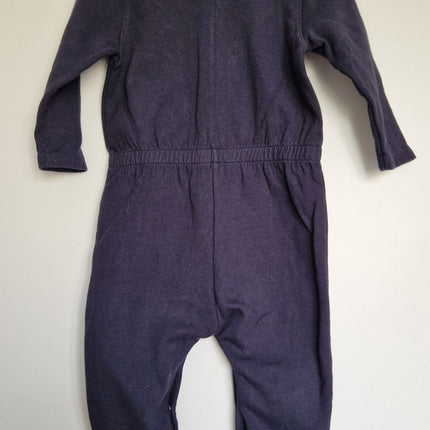 Combinaison Petit Bateau Bleu marine - 86 cm