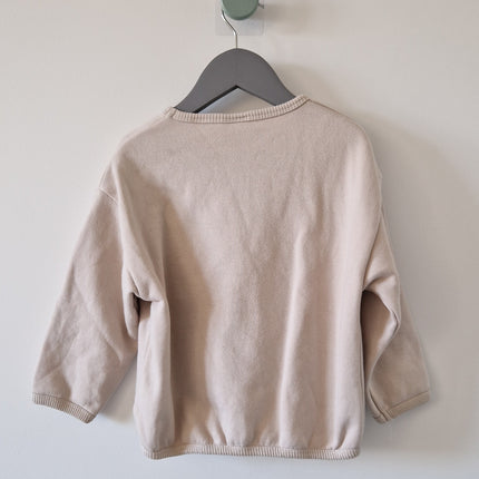 Sweat Zara "Bonjour les Amis" - 98 cm