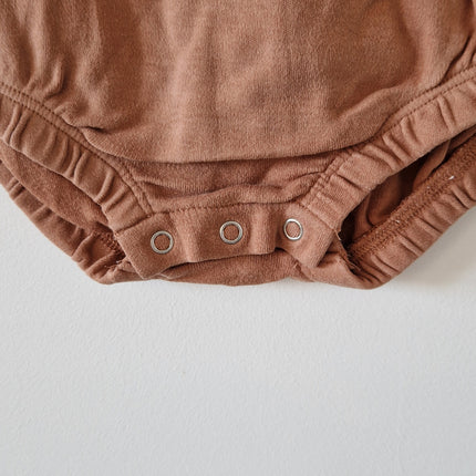 Barboteuse Quincy Mae marron - 3-6 mois