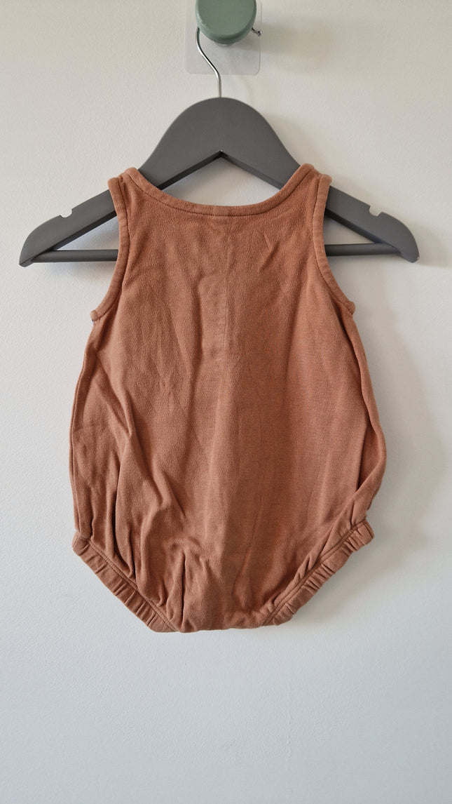 Barboteuse Quincy Mae marron - 3-6 mois