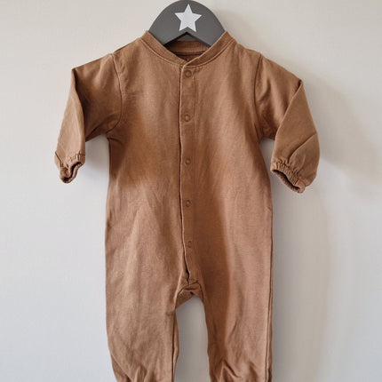 Combinaison Sweet & Soft marron - 62cm