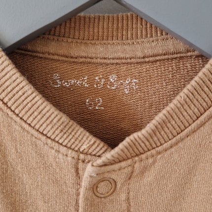 Combinaison Sweet & Soft marron - 62cm