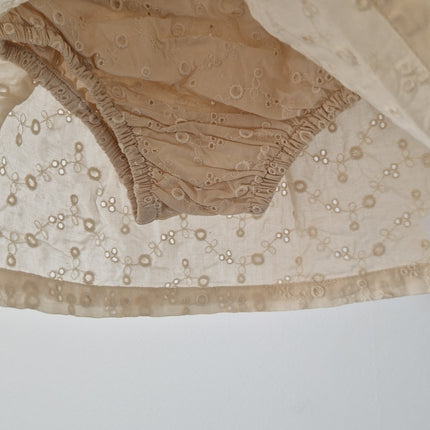 Jupe à bretelles Levv beige - 74 cm