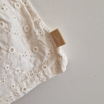 Jupe à bretelles Levv beige - 74 cm