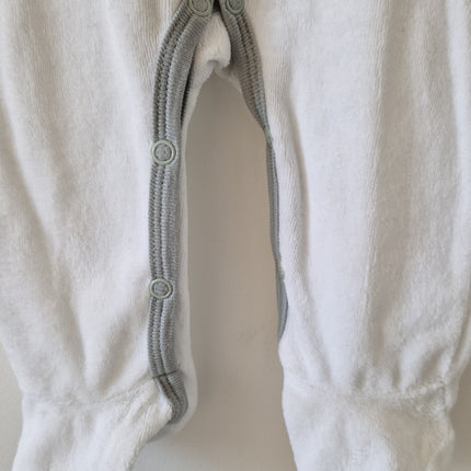 Grenouillère Bout'Chou Blanc - 3 mois