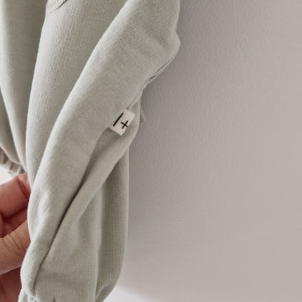 Barboteuse 1+ in the Family vert - 3 mois