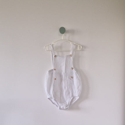 Barboteuse Bb&Co blanche - 18 mois